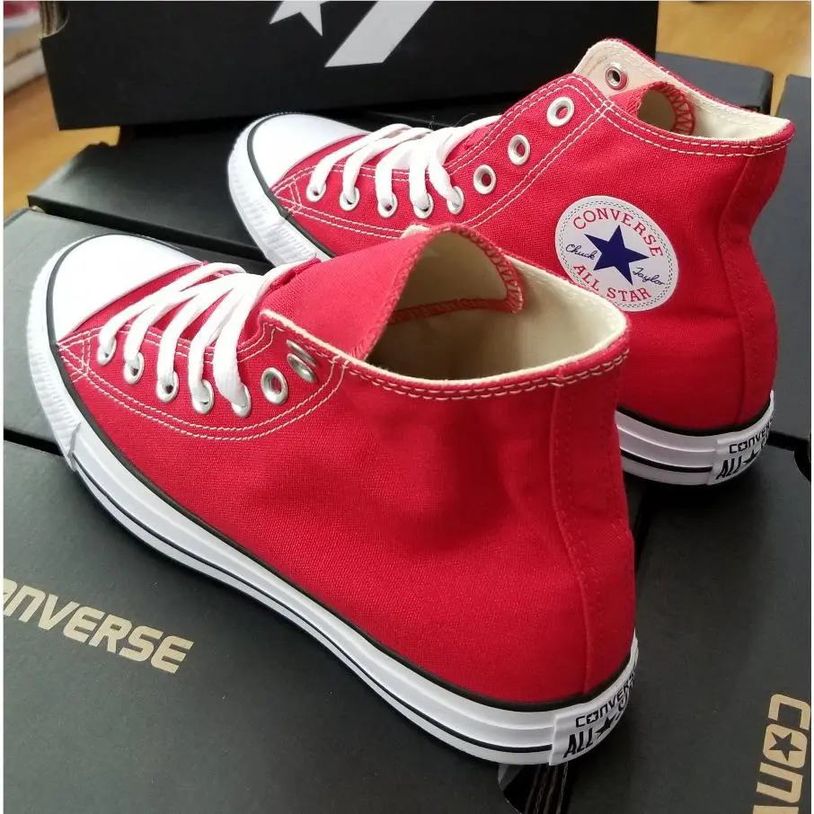 Converse shoes - Converse Chuck Taylor All-Star Hi - M9621 - Red 6