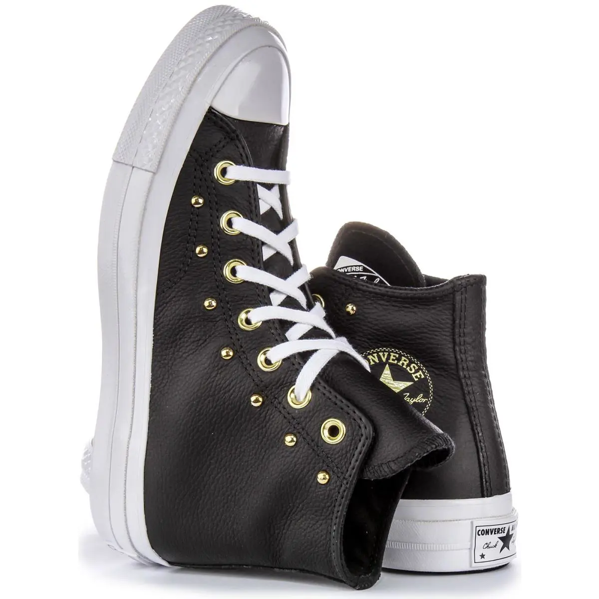 Converse shoes - BLACK GOLD 2