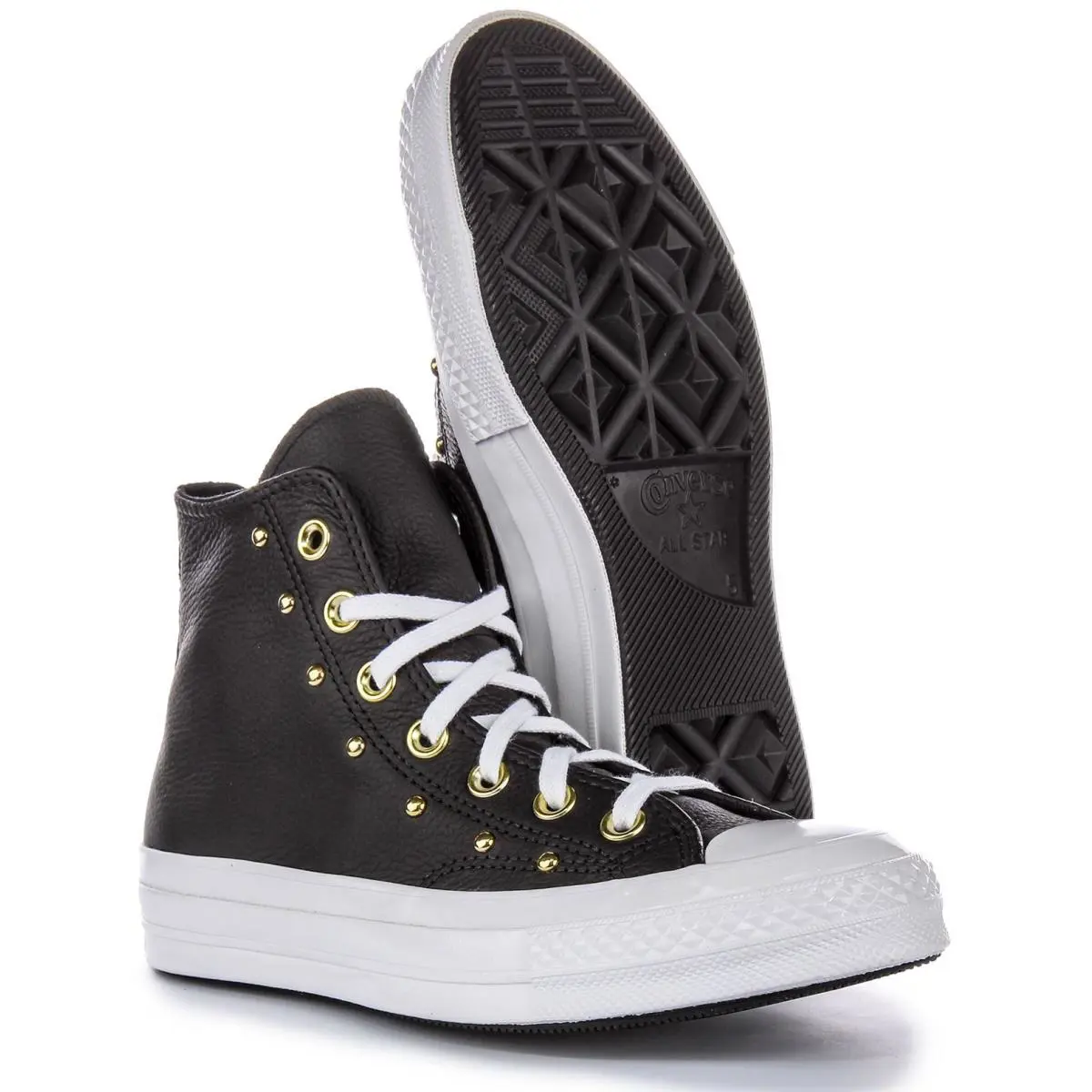 Converse shoes - BLACK GOLD 3