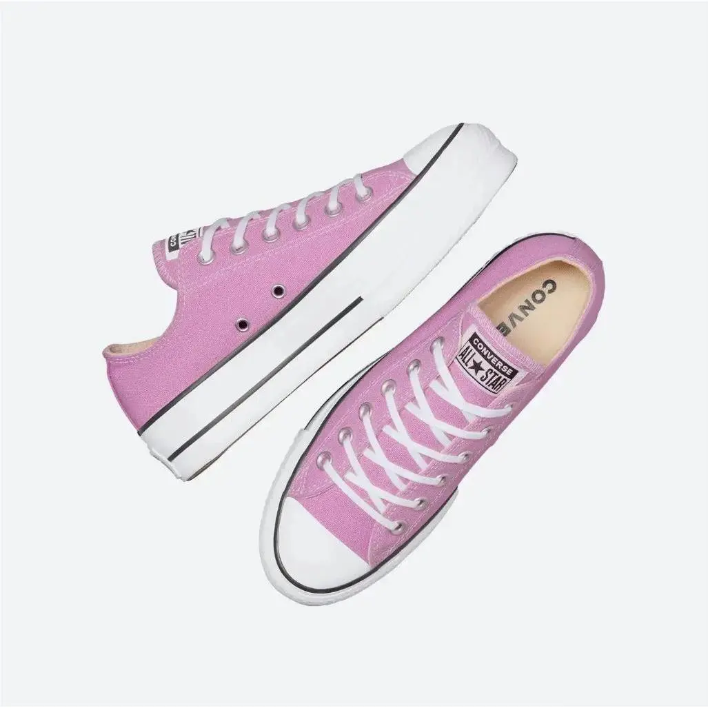 Converse shoes - Converse Chuck Taylor Lift Ox Low - A09394F - Lavender, Manufacturer: Classic Amethyst/White/Black 2