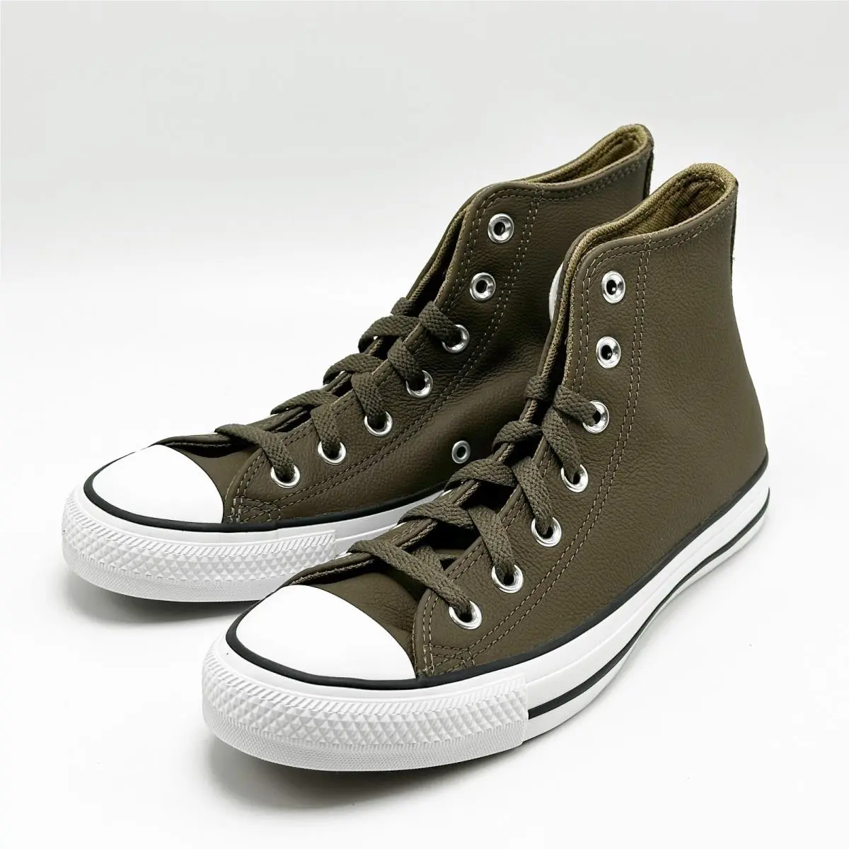 Converse shoes - Converse Chuck Taylor All Star Leather High Top - A05592C - Brown 6
