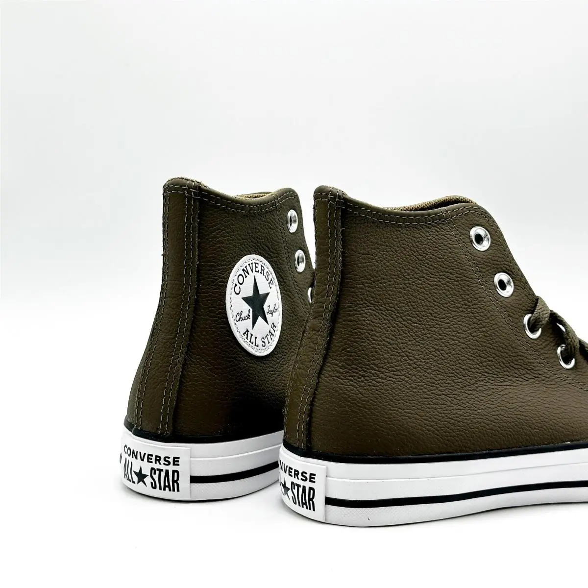 Converse shoes - Converse Chuck Taylor All Star Leather High Top - A05592C - Brown 7