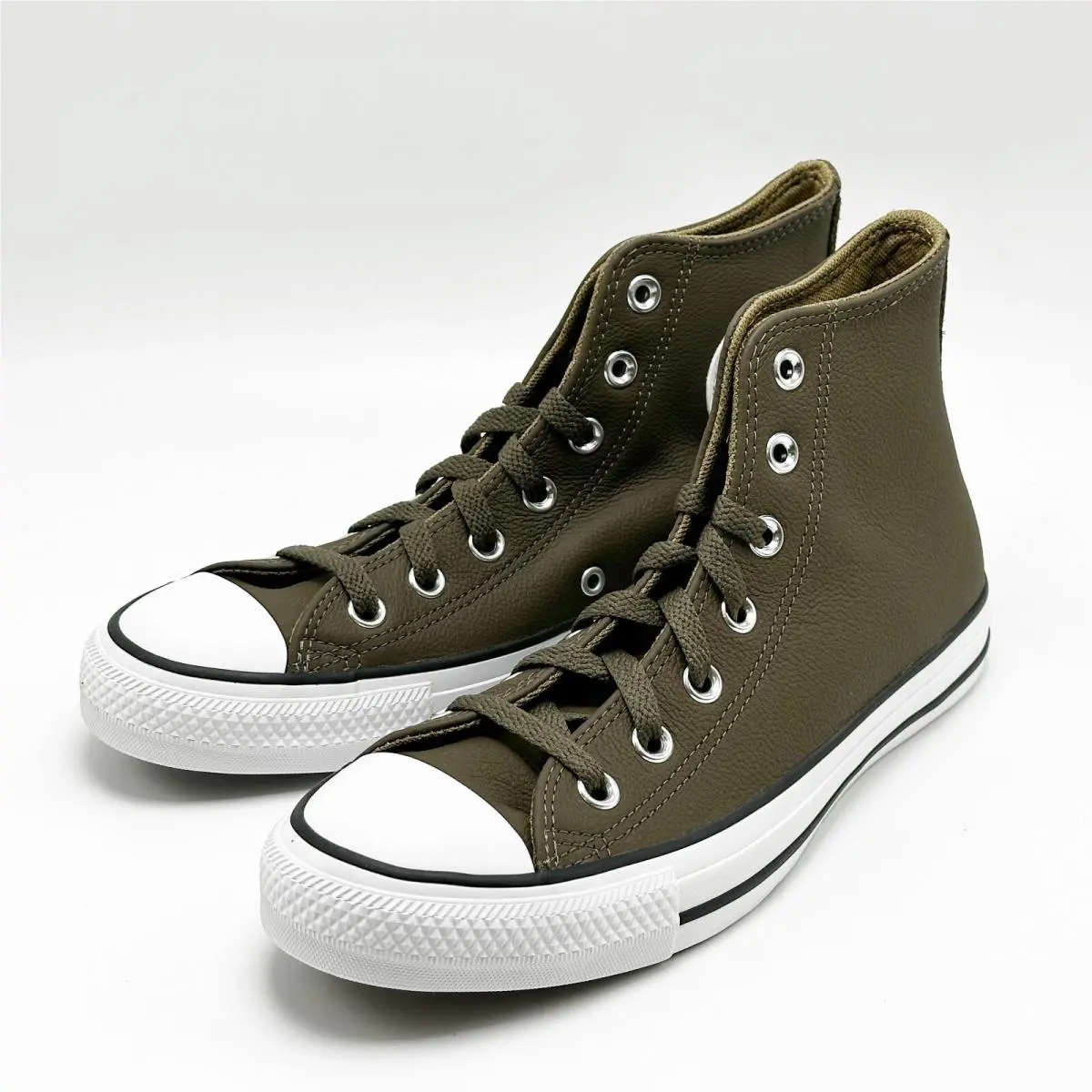 Converse shoes - Converse Chuck Taylor All Star Leather High Top - A05592C - Brown 6