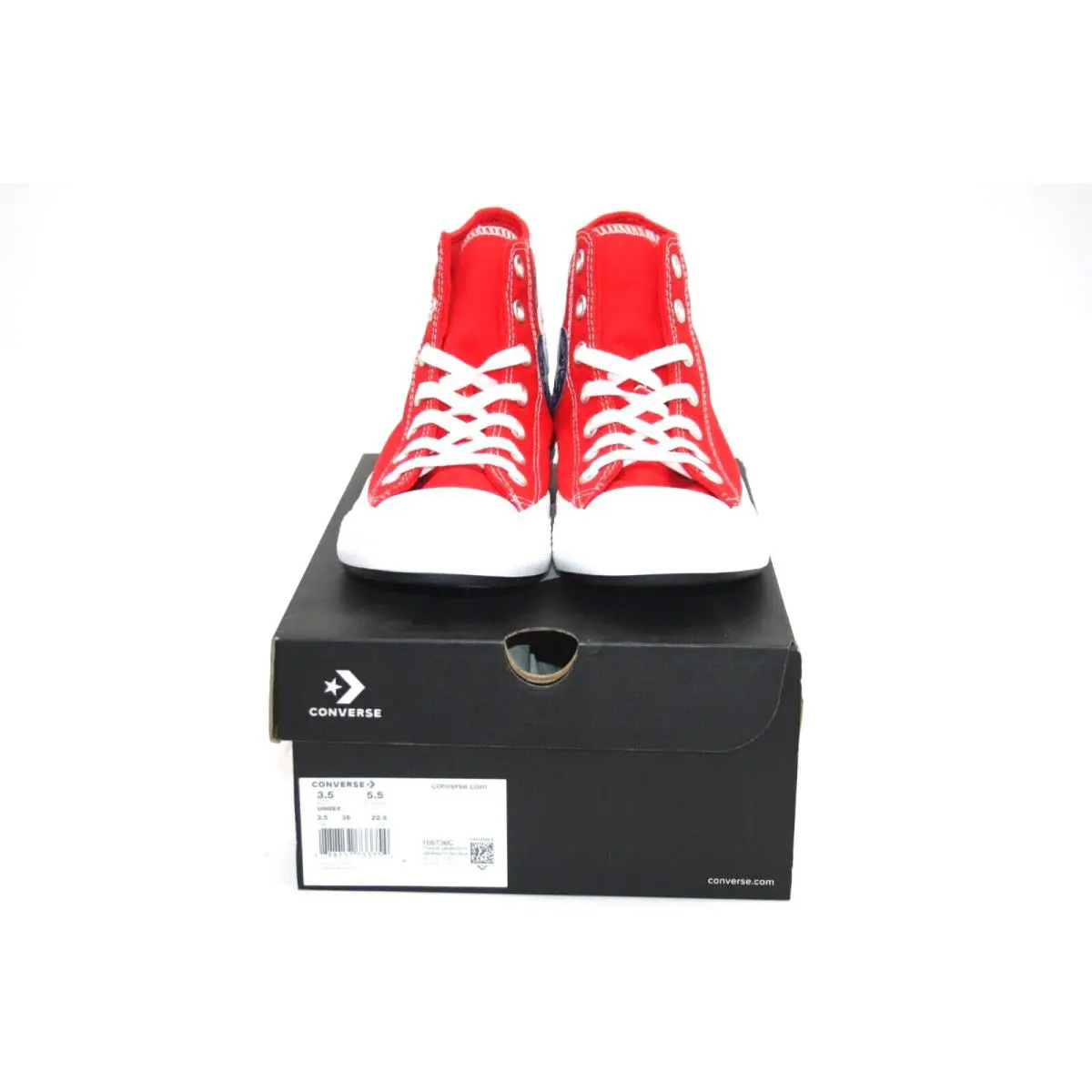 Converse shoes - Converse CTAS Hi - CTAS - 166736c - University Red Black 7