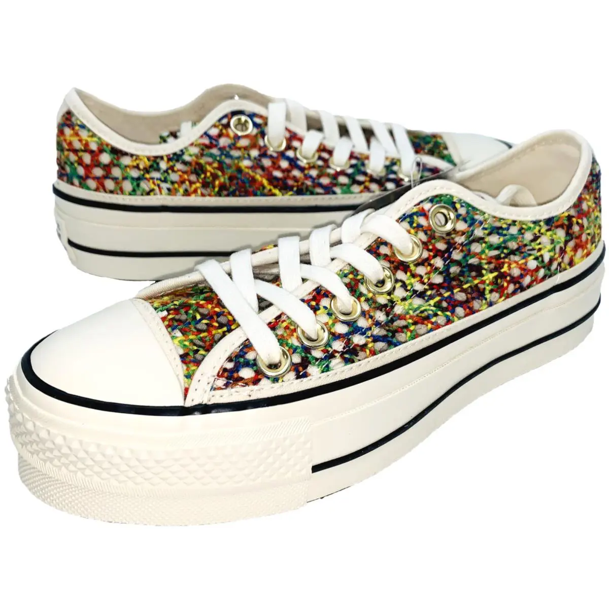 Converse Chuck Taylor All Star Women Multicolor Sneaker Shoes 564874C SZ 9.5 - Multicolor