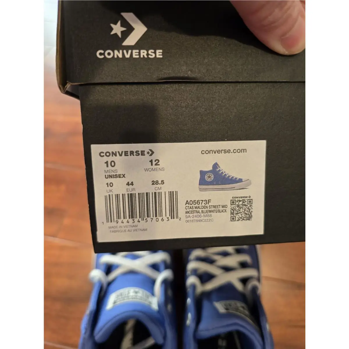 Converse shoes - Converse Chuck Taylor Malden Street - A05673F - Blue 9