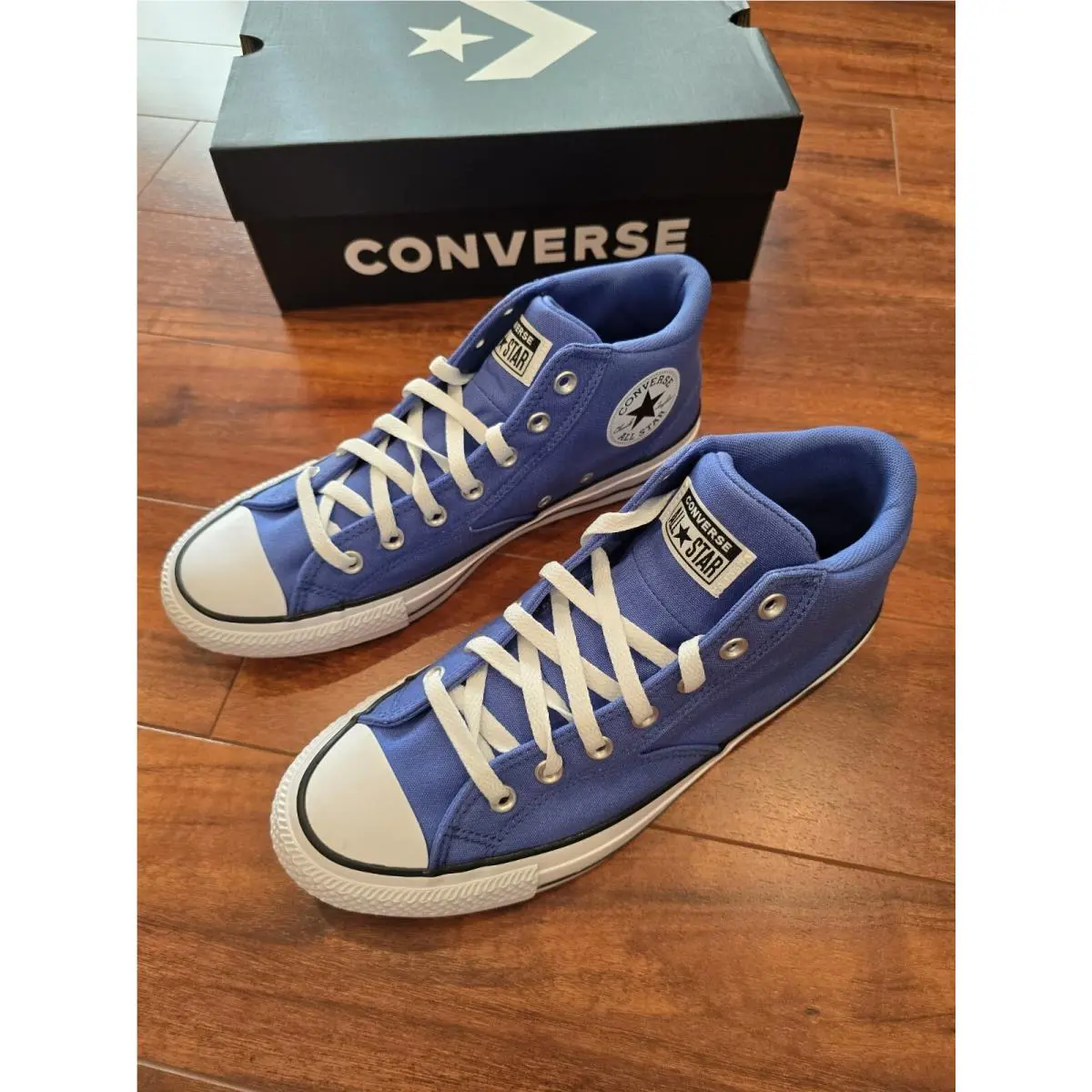 Converse Chuck Taylor Malden Street Sneakers Men`s Size 10 Blue Canvas A05673F