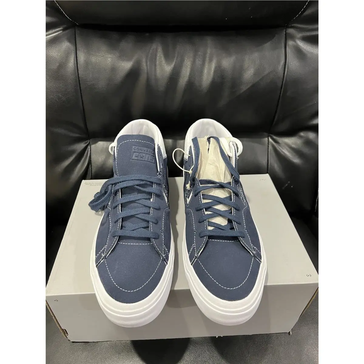 Converse shoes - Converse Louie Lopez Pro Mid - A06235C - Blue 2