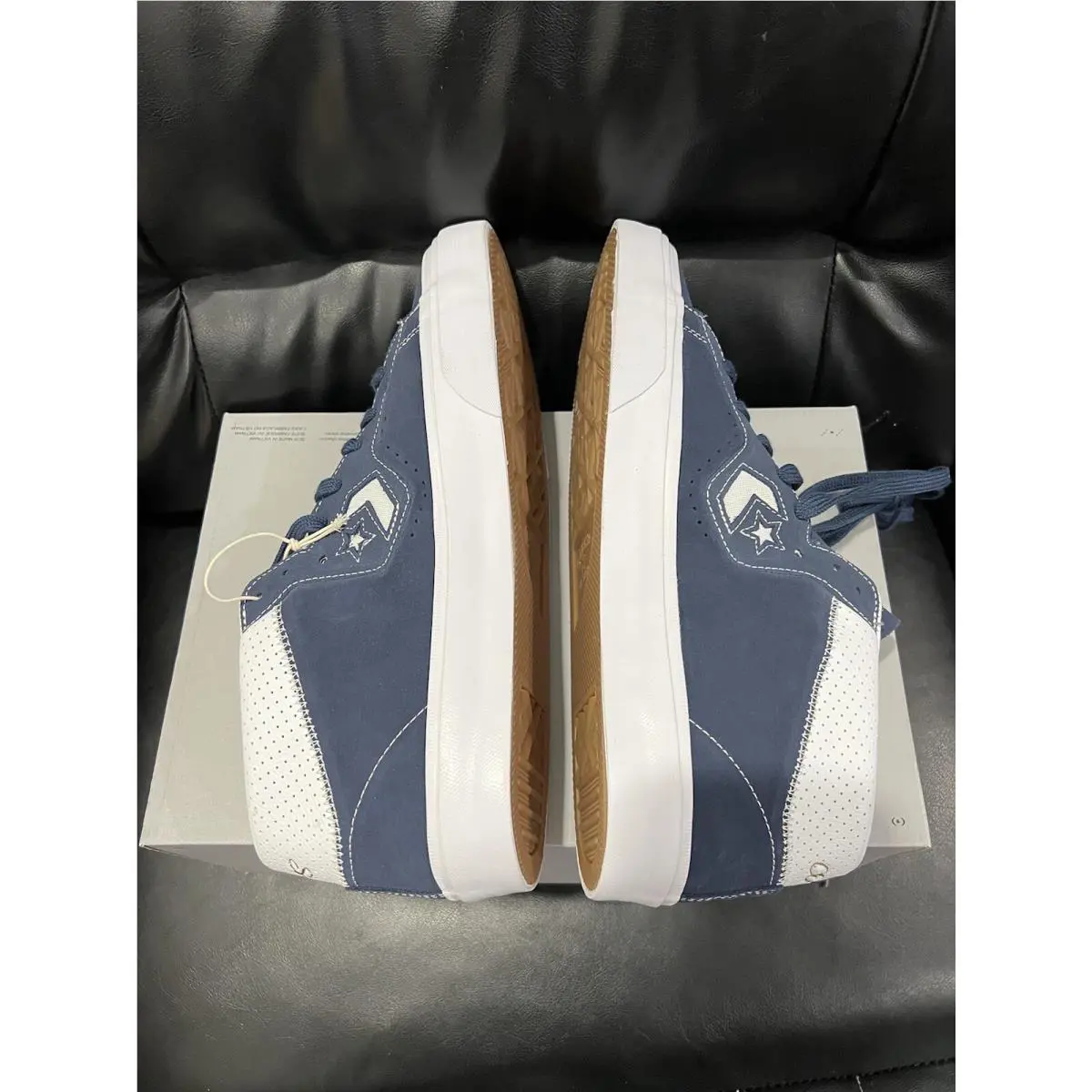 Converse shoes - Converse Louie Lopez Pro Mid - A06235C - Blue 4