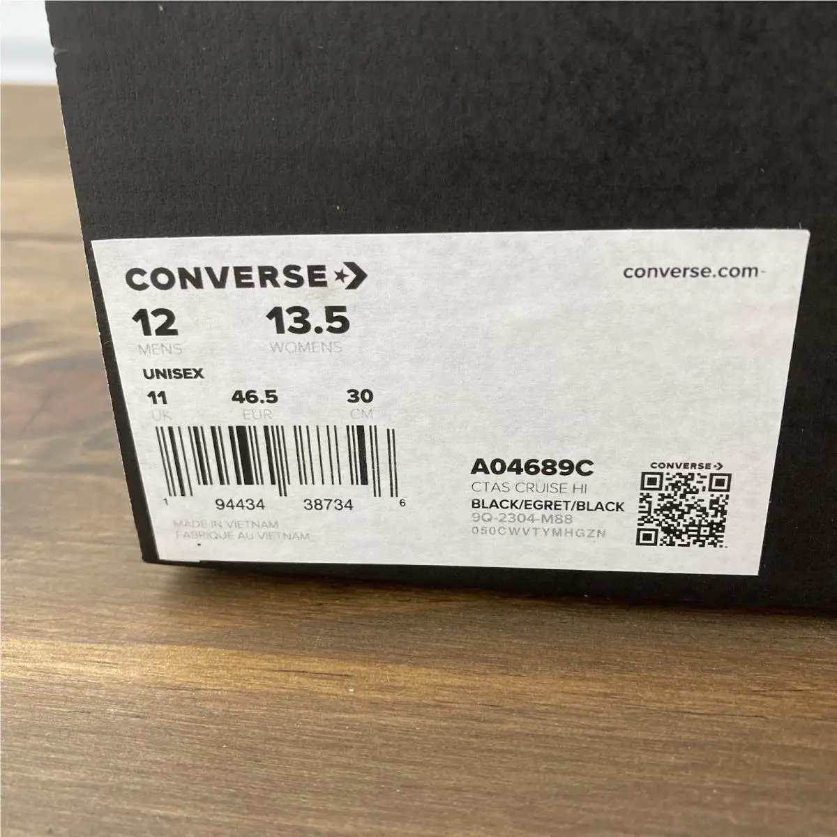 Converse shoes - All Star Cruise - All Star Cruise - A04689C - Black 9
