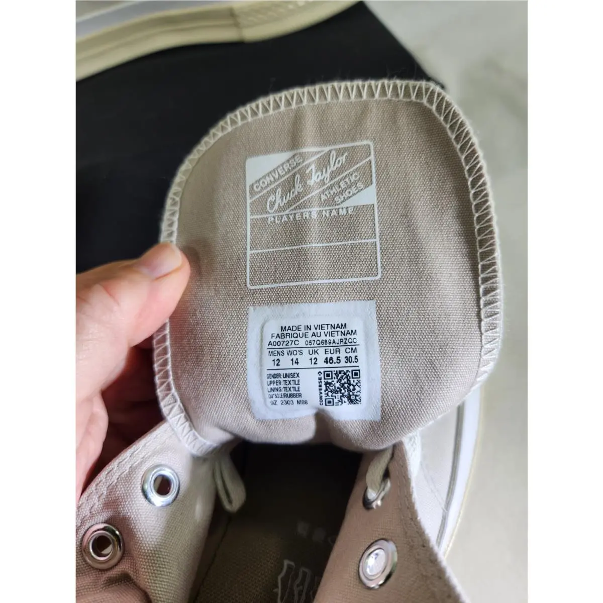 Converse shoes - Converse Chuck Taylor All Star `70 High - A00727C - White (UPC: 194433725736) 11