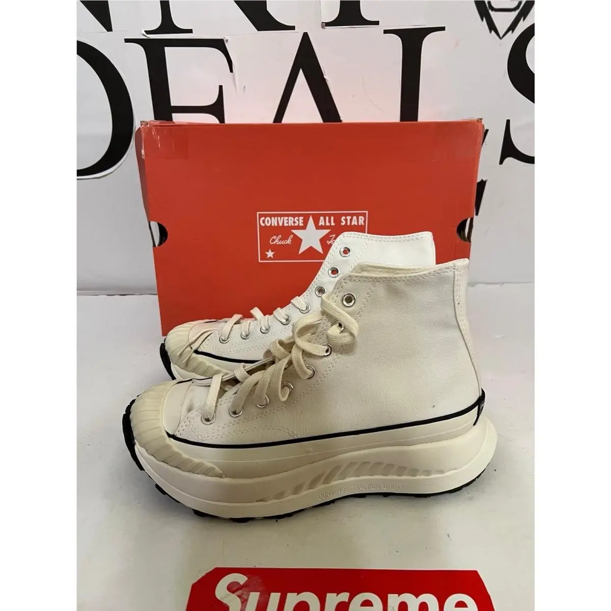 Converse shoes - Converse Chuck 70 - Chuck - A01682C - Vintage White Egret 0