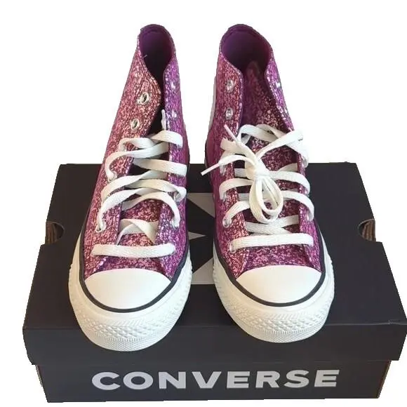 Converse shoes - Converse Chuck Taylor All Star High Top - A11137c - Orchid Abyss (UPC: 194435171876) 2