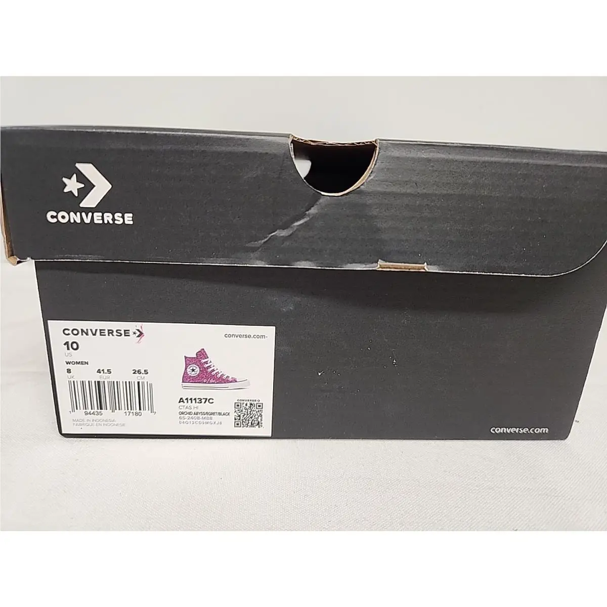 Converse shoes - Converse Chuck Taylor All Star Hi - A11137C - Purple (UPC: 194435171807) 6