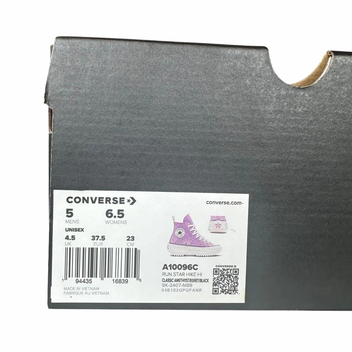 Converse shoes - Converse Run Star Hike - Run Star Hike - A10096C - Purple (UPC: 194435168395) 7