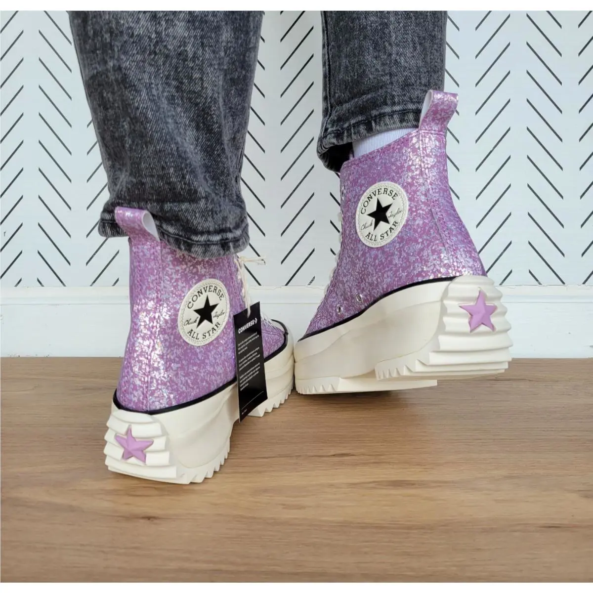 Converse shoes - Converse Run Star Hike - Run Star Hike - A10096C - Purple (UPC: 194435168395) 3