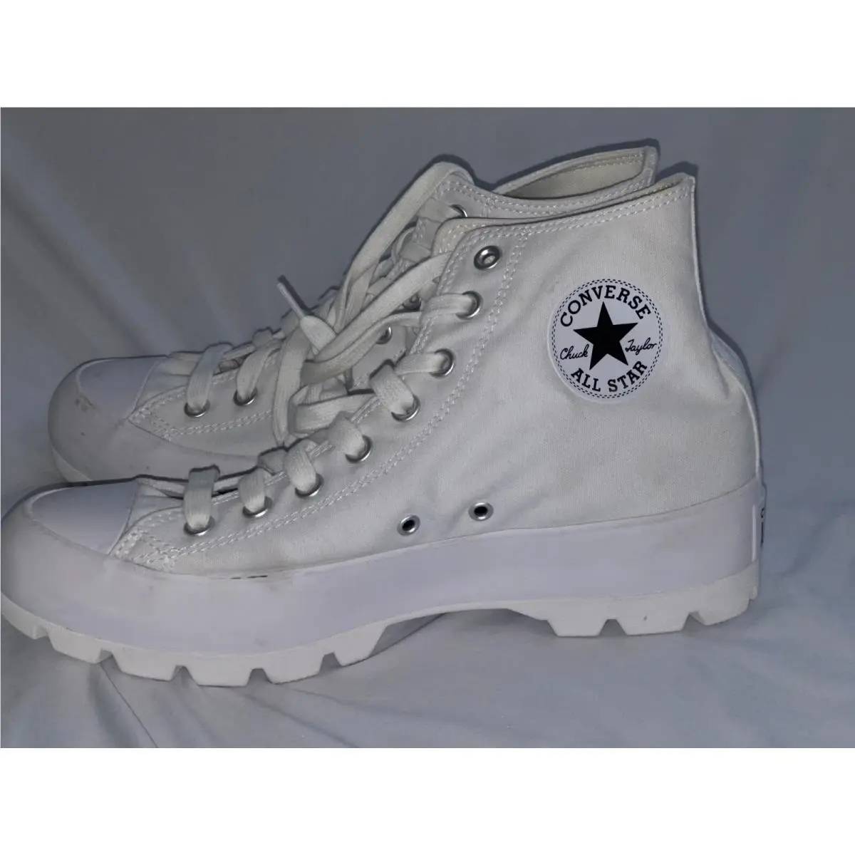 Converse Chuck Taylor All Star Lugged Platform Shoes Sneaker Womens Size 10 N15
