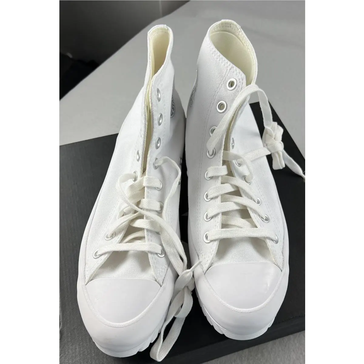 Converse shoes - CTAS Lugged 2.0 Hi - CTAS Lugged - A00871C - White/Egret/Black, Manufacturer: White/Egret/Black (UPC: 194433805278) 3