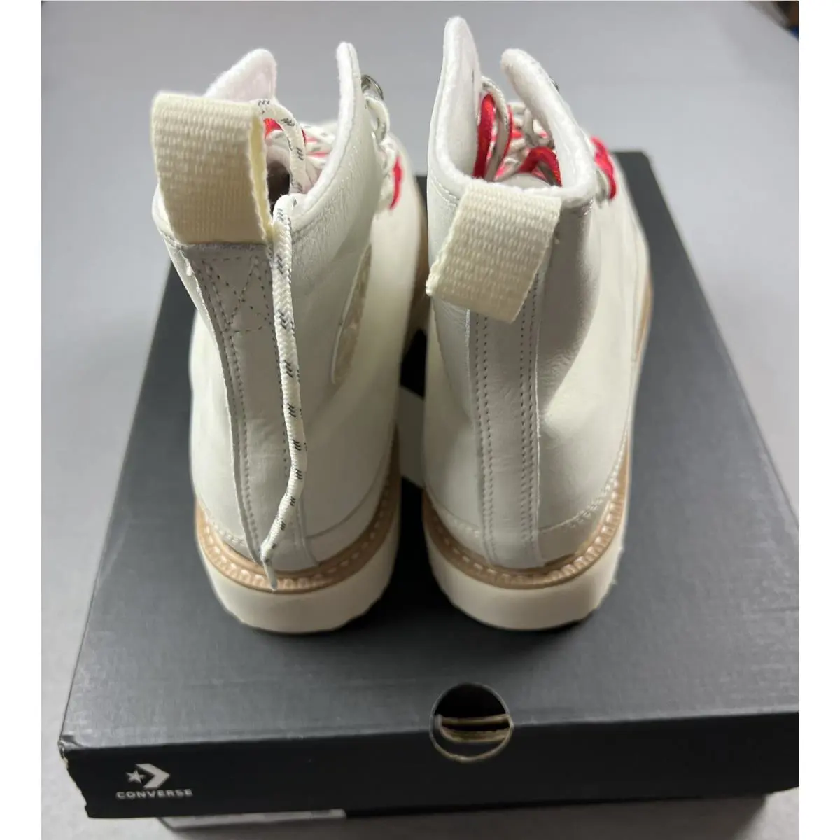 Converse shoes - Converse Chuck Taylor Crafted Boot Hi - 173212C - Egret Natural Ivory Prime Pink 3