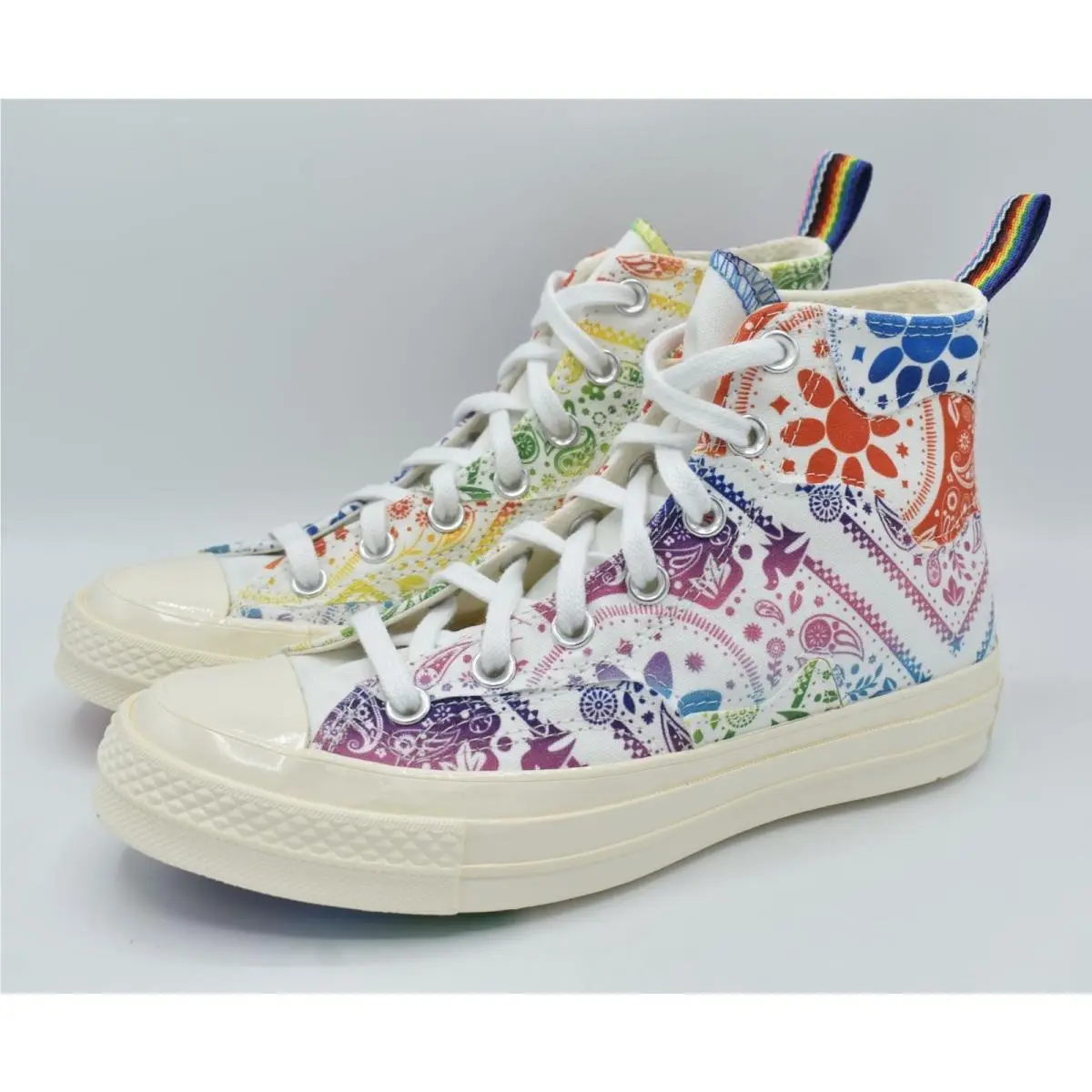 Converse Womens Size 7.5 Chuck 70 Hi Top Unity Pride Shoes Sneakers