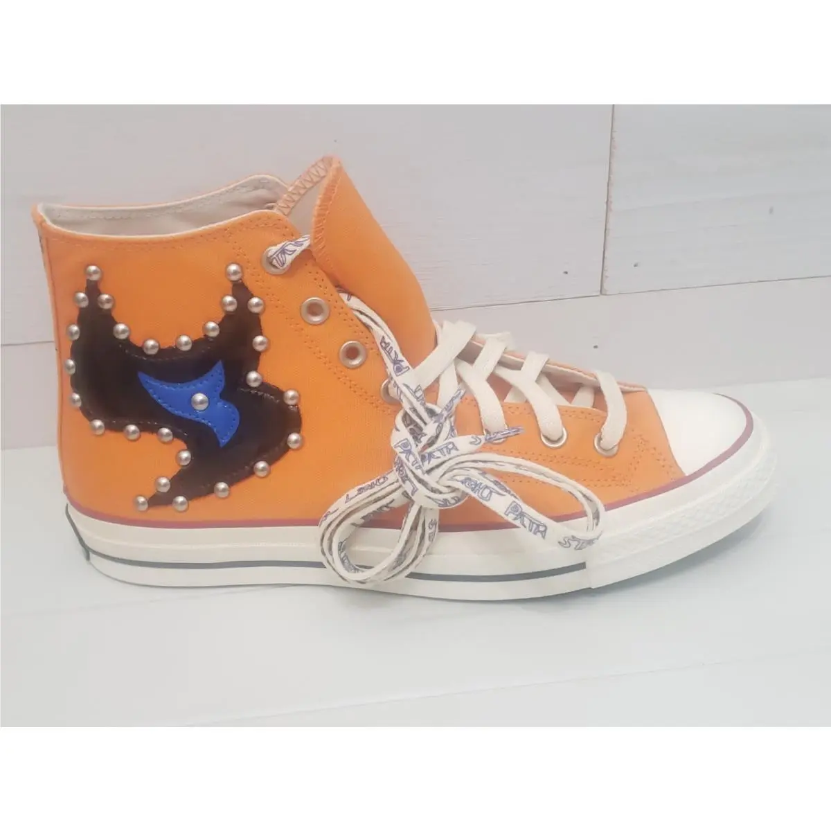 Converse Chuck Taylor 70 High `star Light Path` Orange Egret Mens 10.5 Shoes