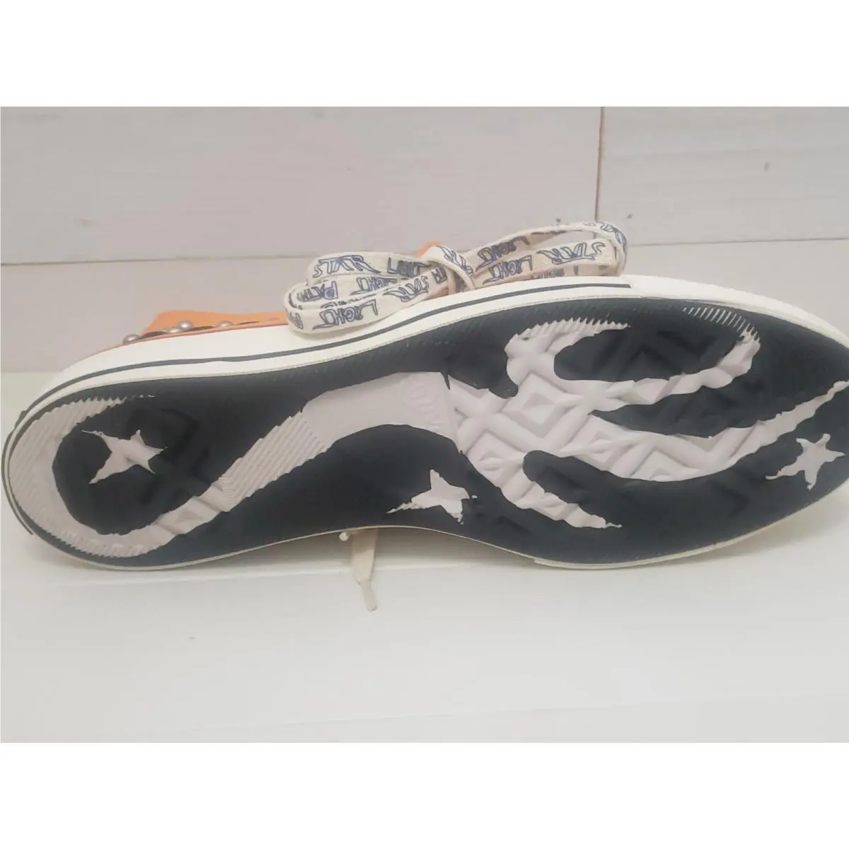Converse shoes - 2022 Come Tees x Chuck 70 High `Star Light Path` - A01762C - Orange 7