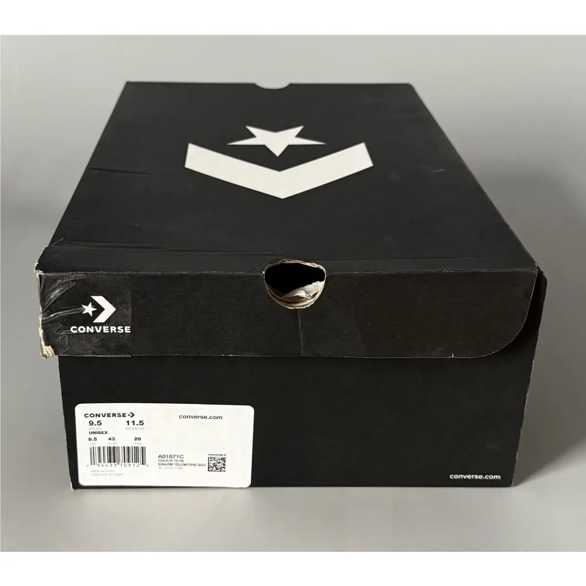 Converse shoes - Converse Chuck 70 Hi - Chuck - A01871C - Yellow (UPC: 0194433709125) 9