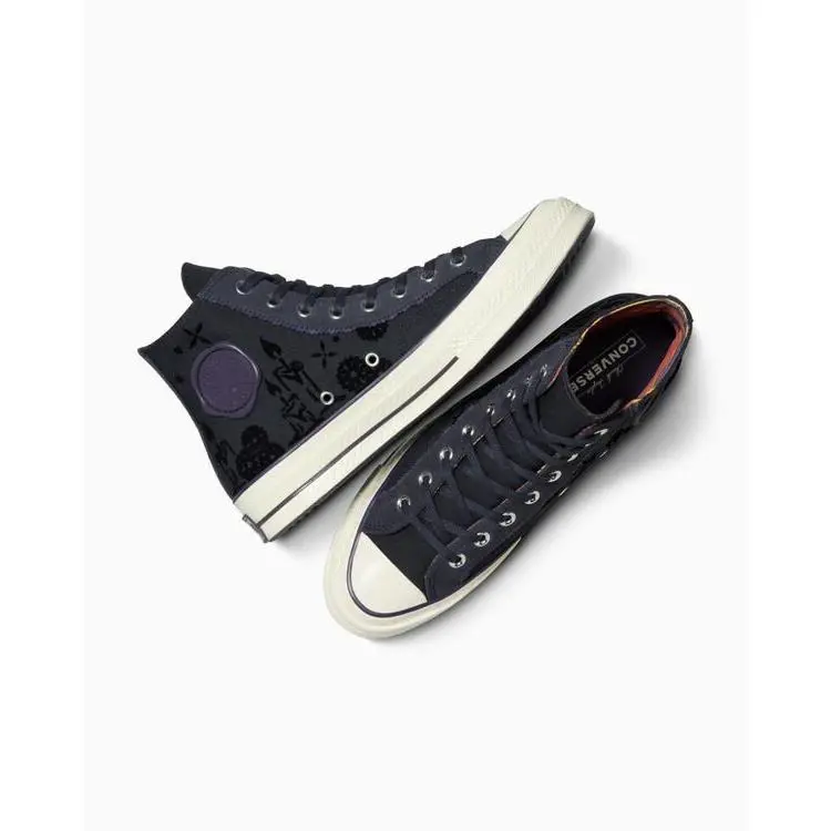 Converse shoes - Converse Chuck 70 High - Chuck High - A12437C - Black 0