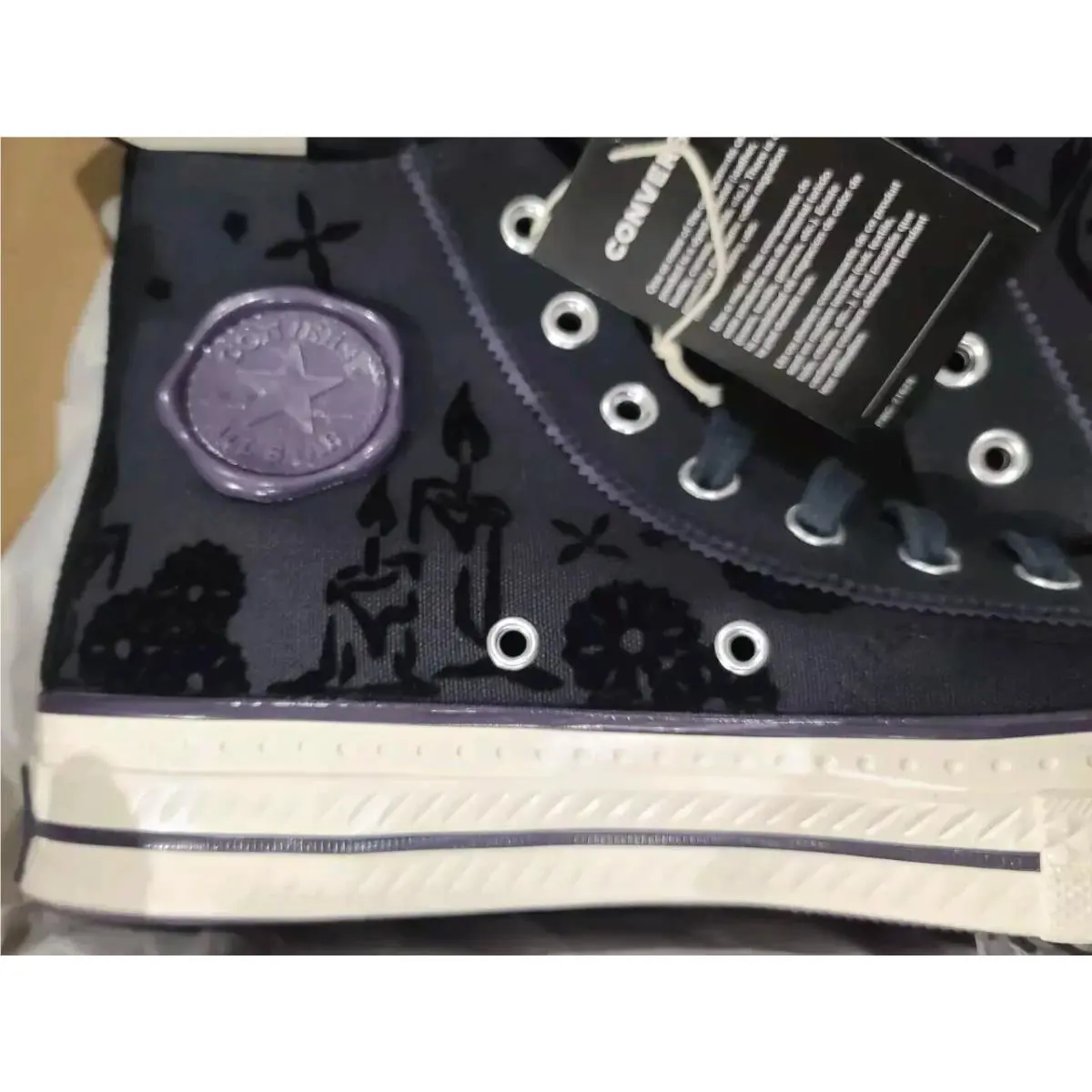 Converse shoes - Converse Chuck 70 High - Chuck High - A12437C - Black 9