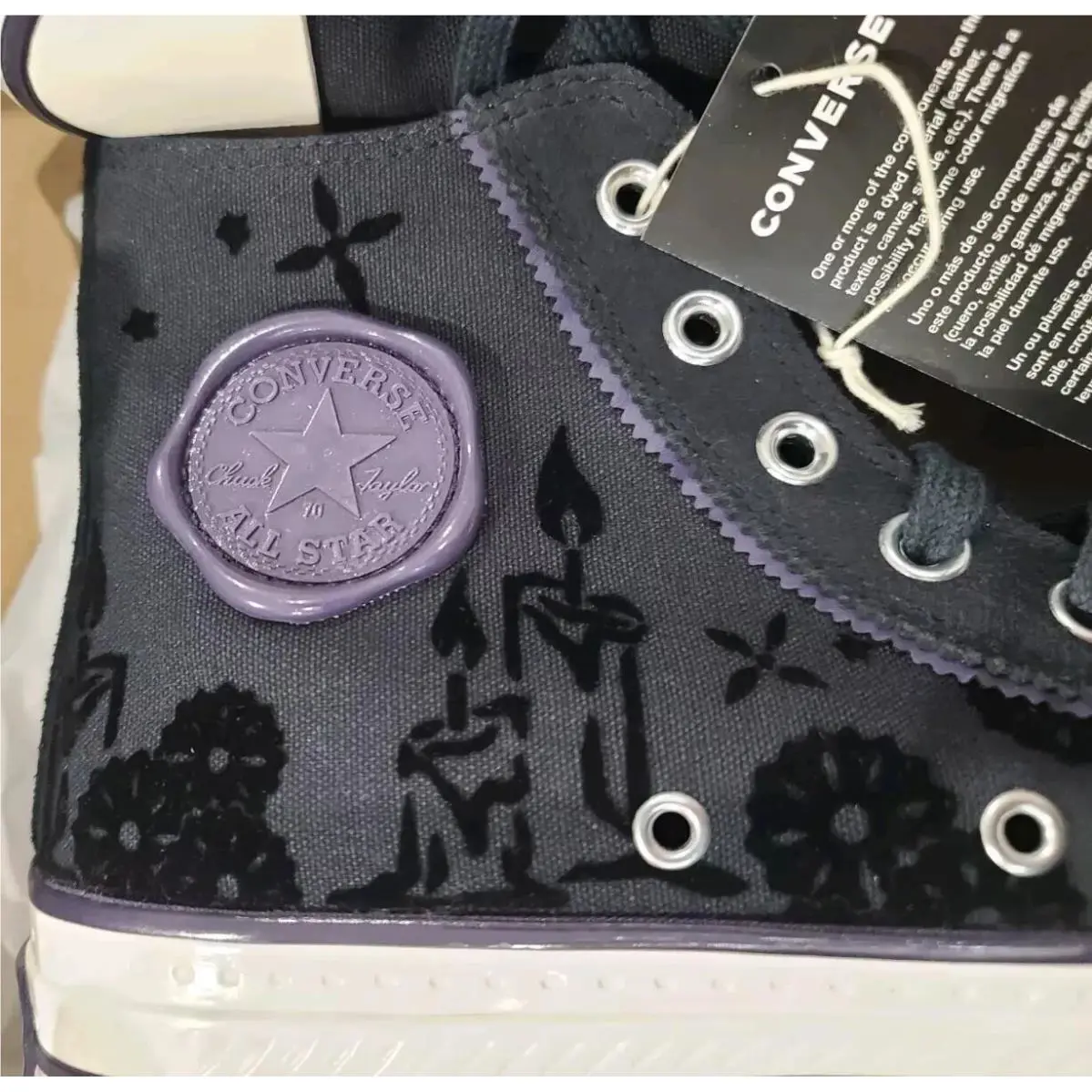 Converse shoes - Converse Chuck 70 High - Chuck High - A12437C - Black 10