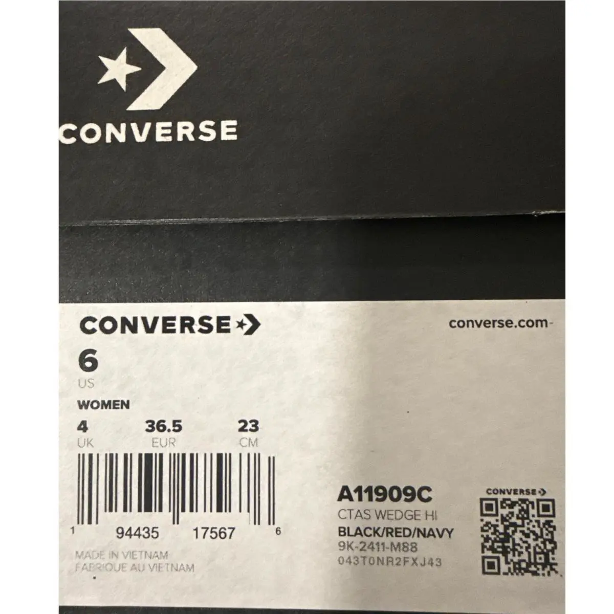 Converse shoes - Converse All Star Hi - All Star - A11909C - Black 5