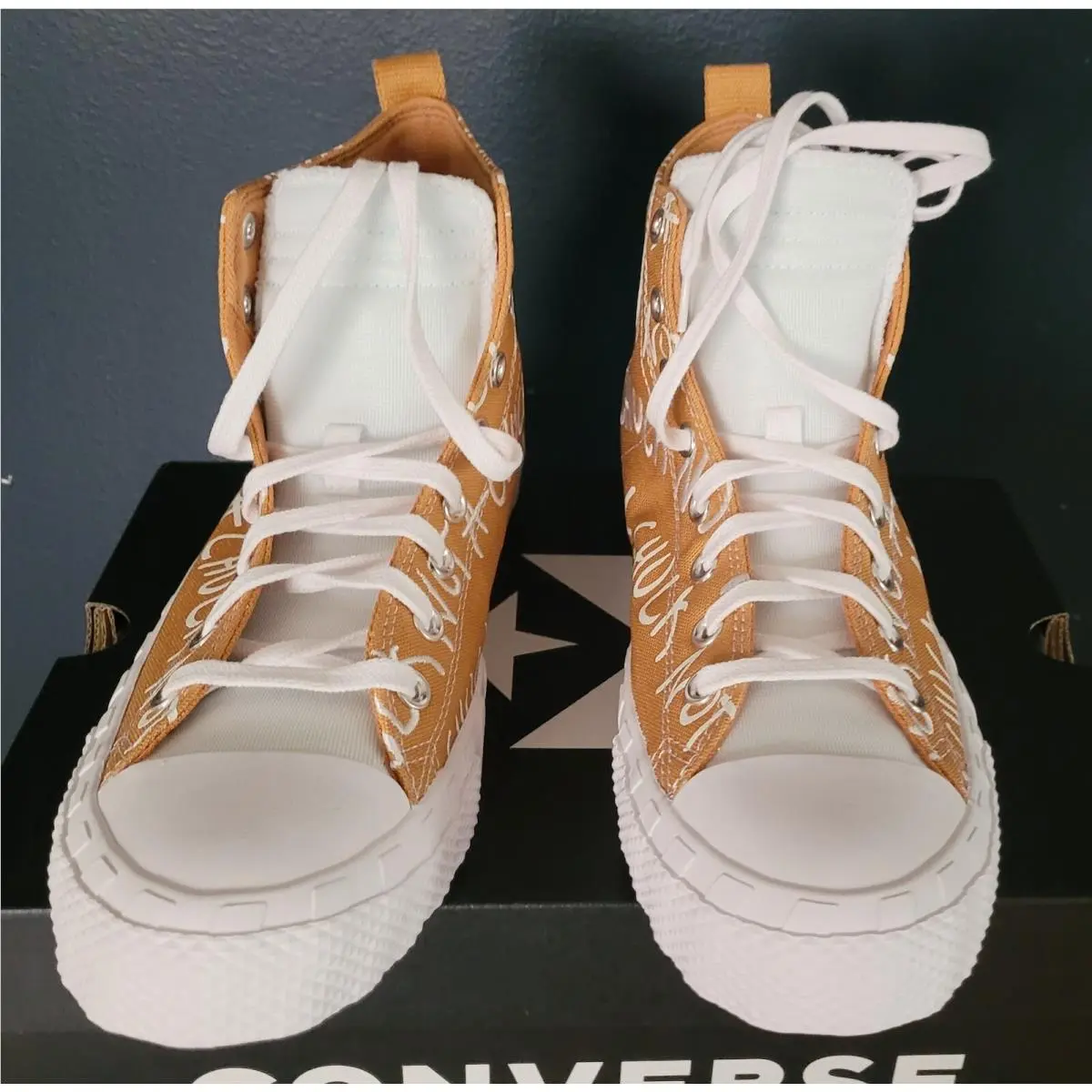 Converse shoes - Converse All Star Hi - All Star - A05058c - Golden Tan/White (UPC: 194434018820) 0