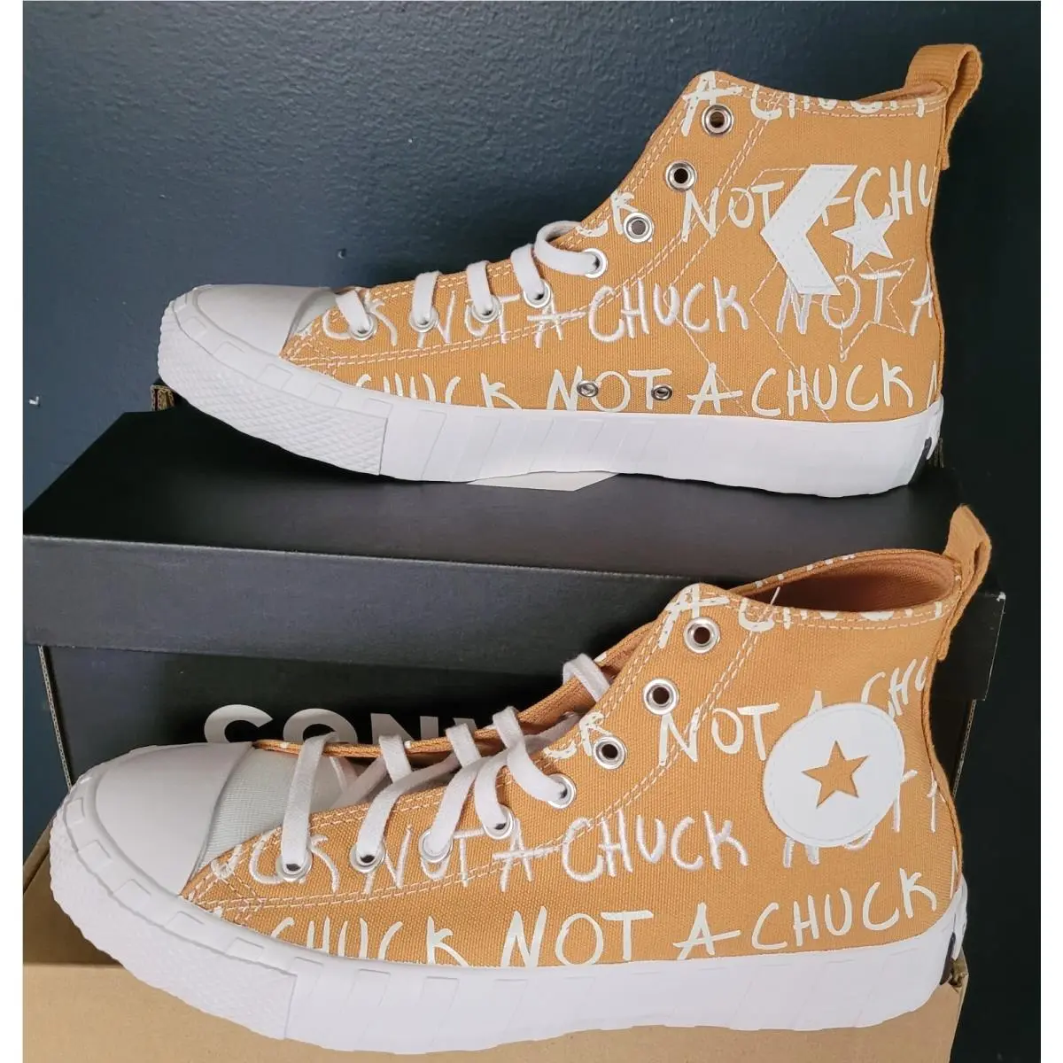Converse shoes - Converse All Star Hi - All Star - A05058c - Golden Tan/White (UPC: 194434018820) 1