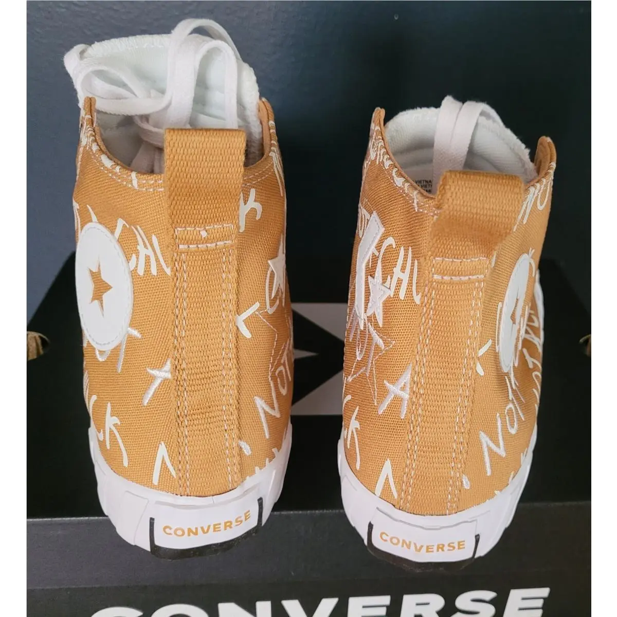 Converse shoes - Converse All Star Hi - All Star - A05058c - Golden Tan/White (UPC: 194434018820) 2