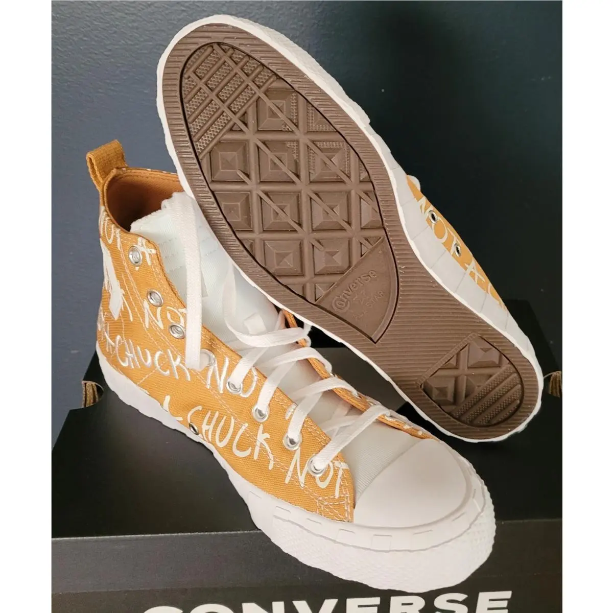 Converse shoes - Converse All Star Hi - All Star - A05058c - Golden Tan/White (UPC: 194434018820) 3