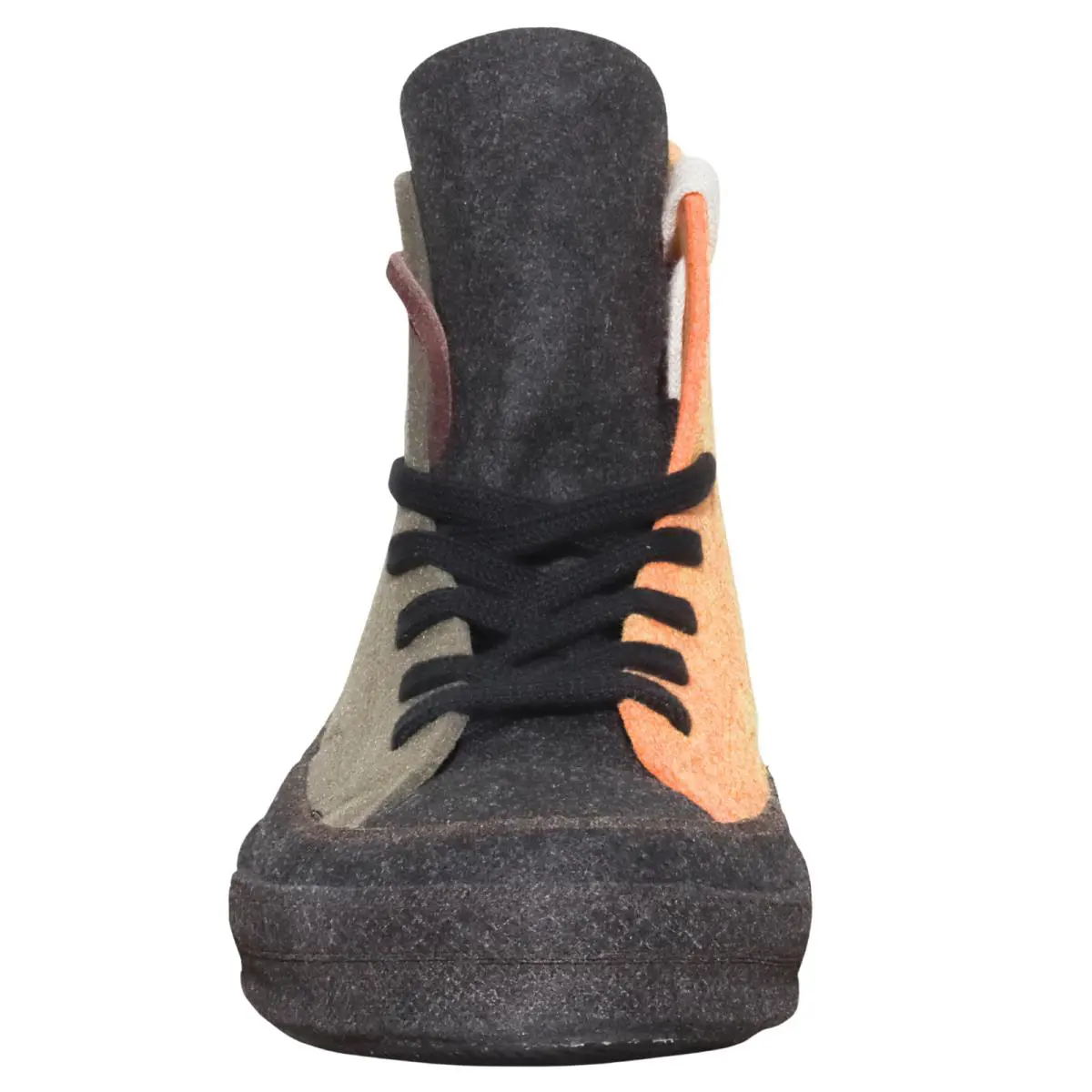 Converse shoes - Converse Chuck Taylor All Star - 162953C - Stone Gray/Flame Orange/Black 3