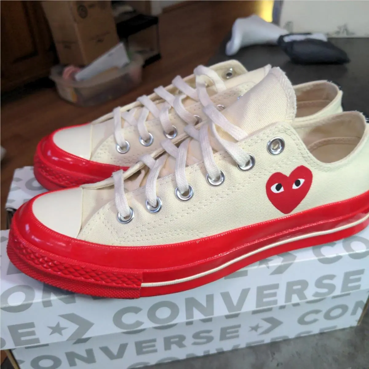 Converse shoes - Converse Chuck 70 Low - Chuck Low - A01796C - Red 8