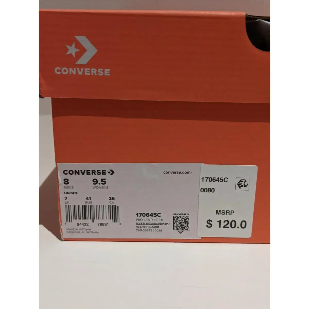 Converse shoes - Converse Pro Leather - Pro Leather - 170645C - Black 10
