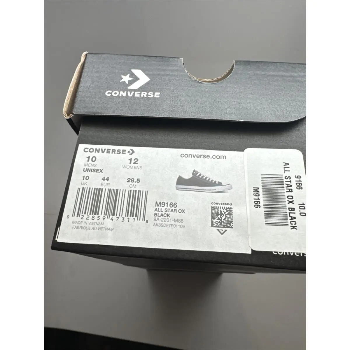 Converse shoes - M9166-001 - M9166-001 - BLACK/WHITE-BLACK (UPC: 022859473118) 5