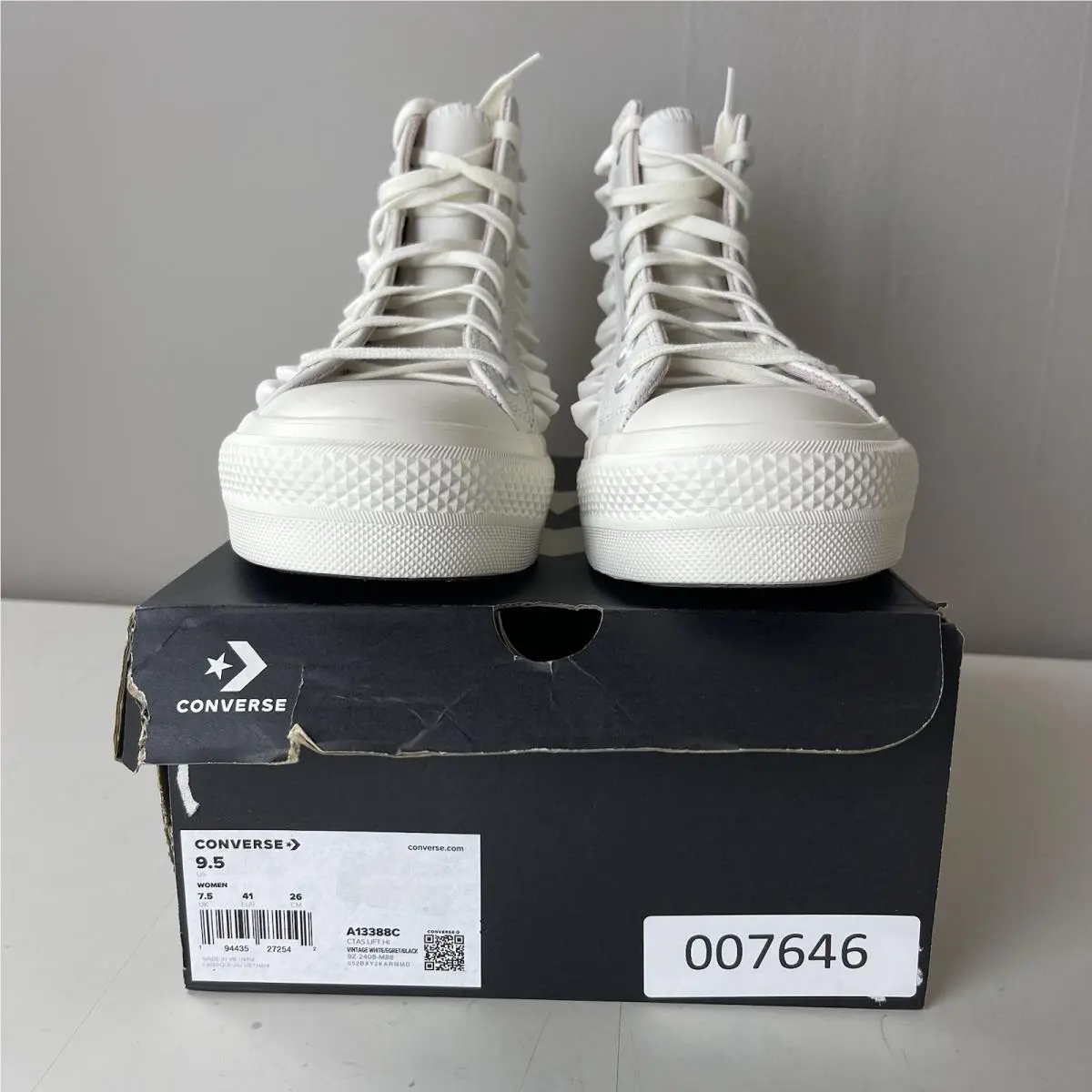 Converse shoes - Converse Chuck Taylor All Star Lift - A13388C - White 7