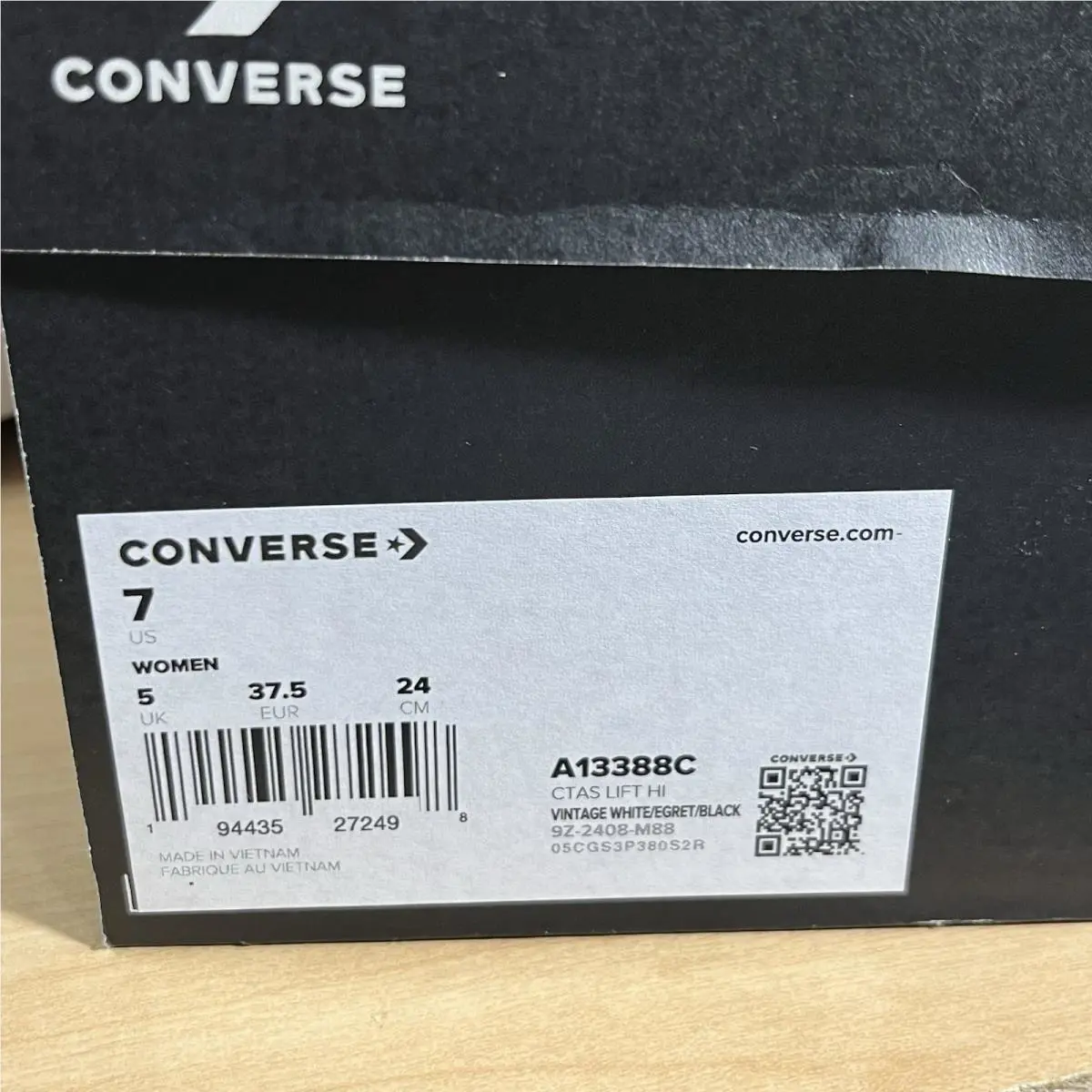 Converse shoes - Converse Chuck Taylor All Star Lift - A13388C - White 10