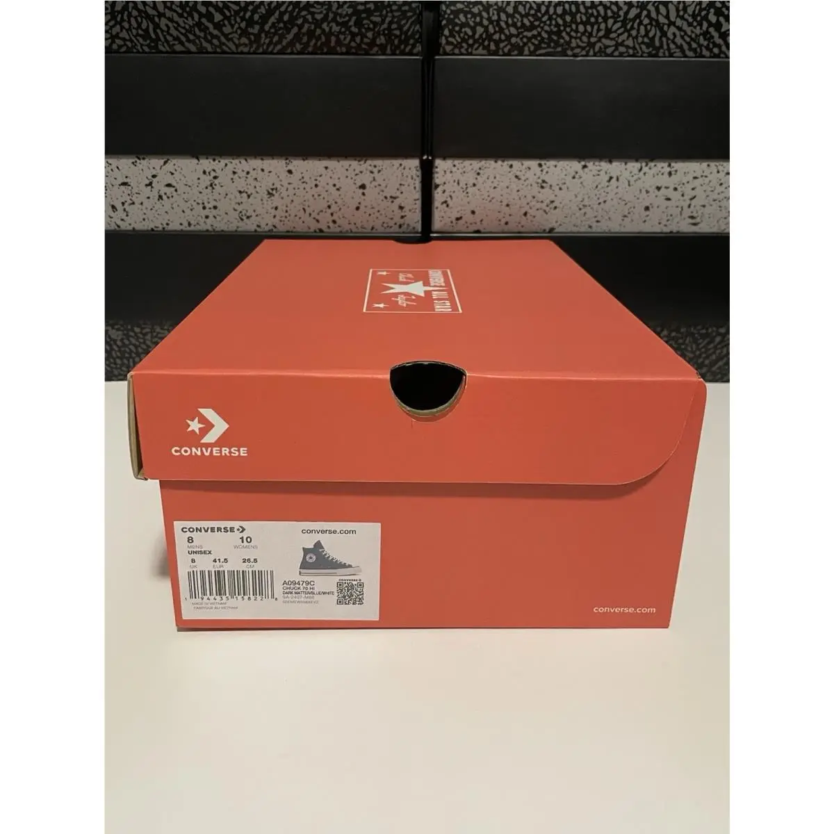 Converse shoes - Converse Chuck Taylor All Star 70 High Leather - A09479C - Dark Matter/Blue/White (UPC: 0194435158228) 5