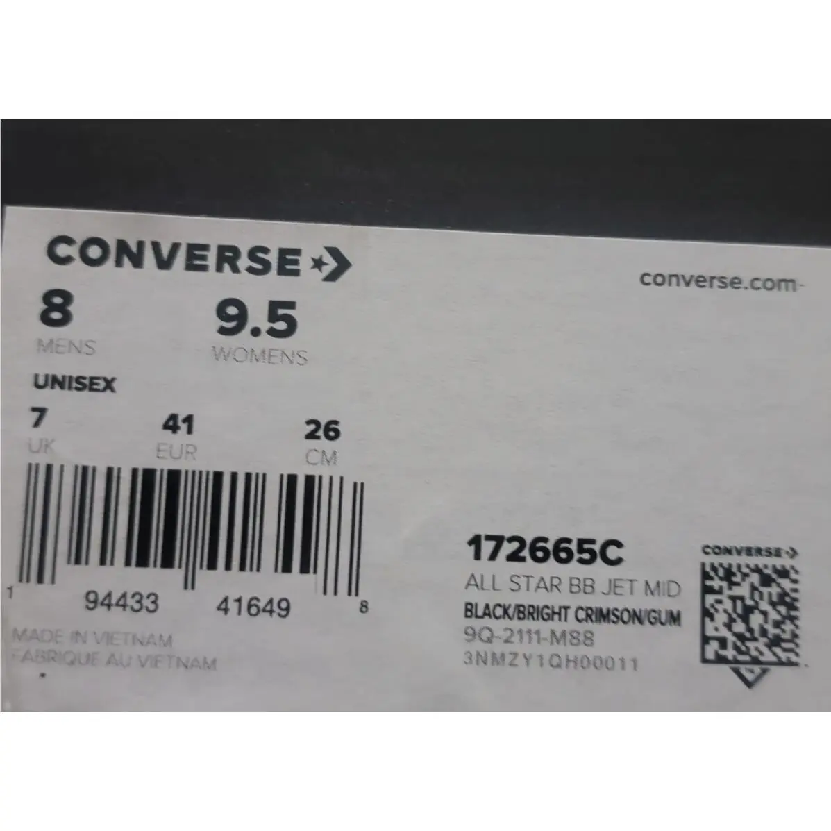 Converse shoes - Converse All Star BB Jet Mid - 172665c - Black 5