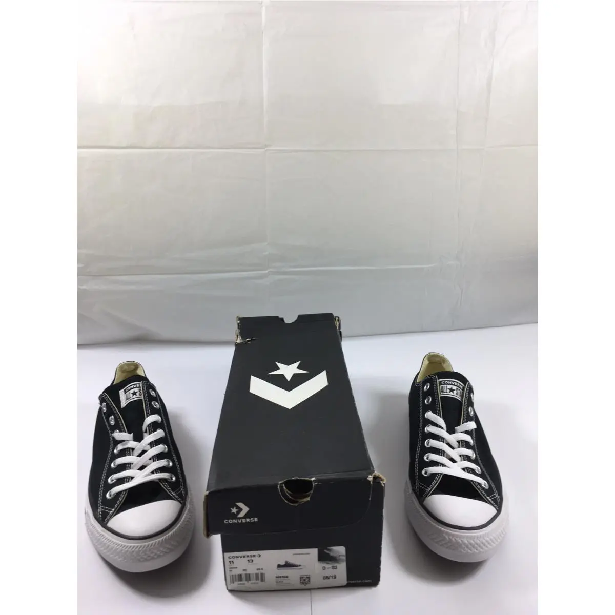 Converse Chuck Taylor All Star Low Black Men”s 11