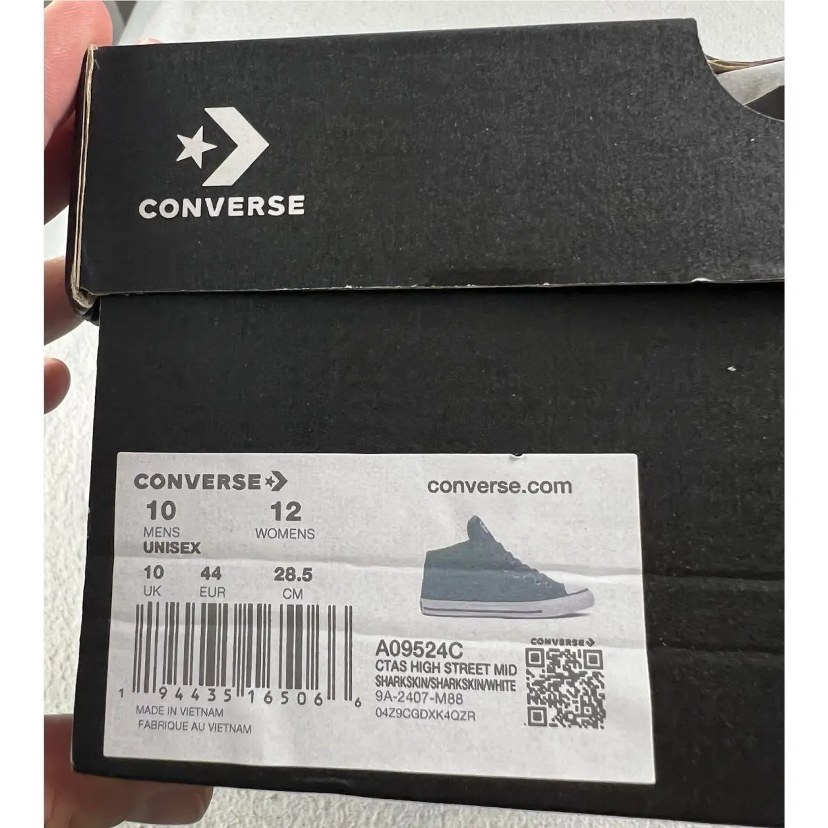 Converse shoes - Converse Chuck Taylor All Star Street Mid - A09524C - Gray (UPC: 194435165103) 1