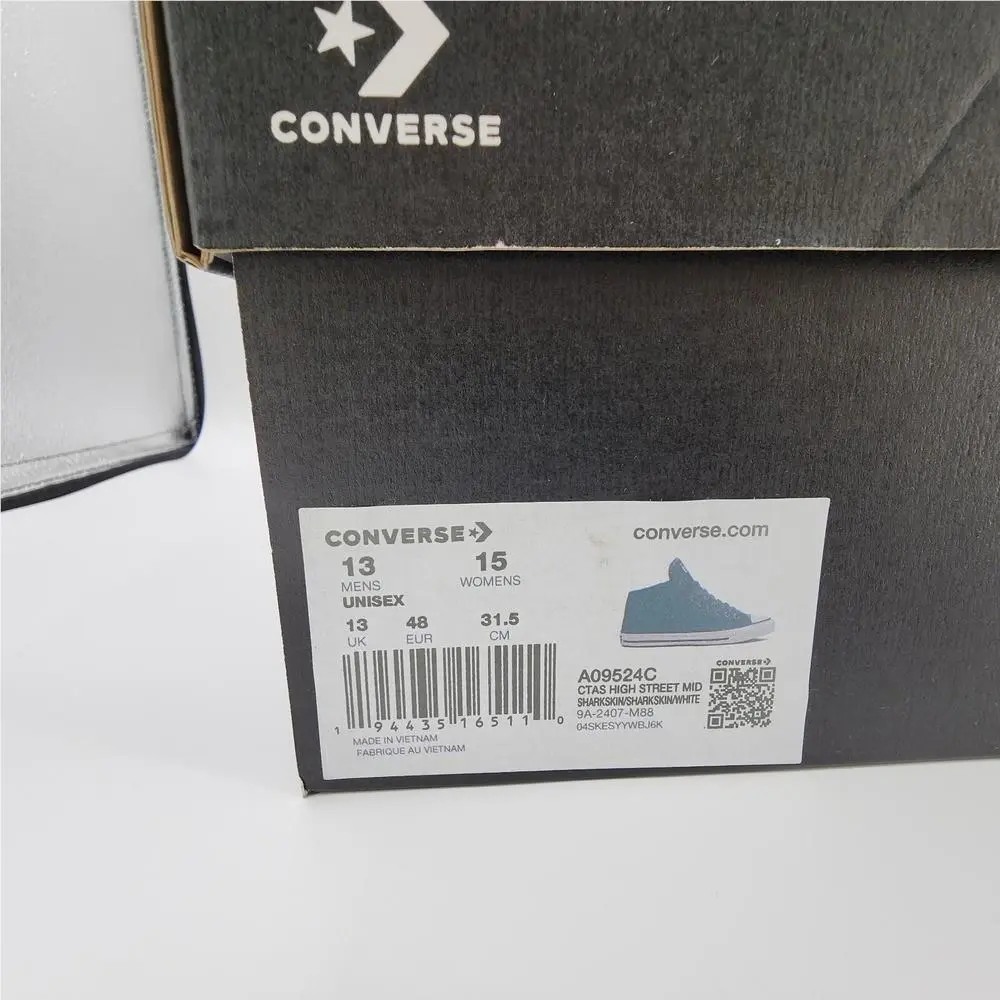 Converse shoes - Converse Chuck Taylor All Star Street Mid - A09524C - Gray (UPC: 194435165080) 8