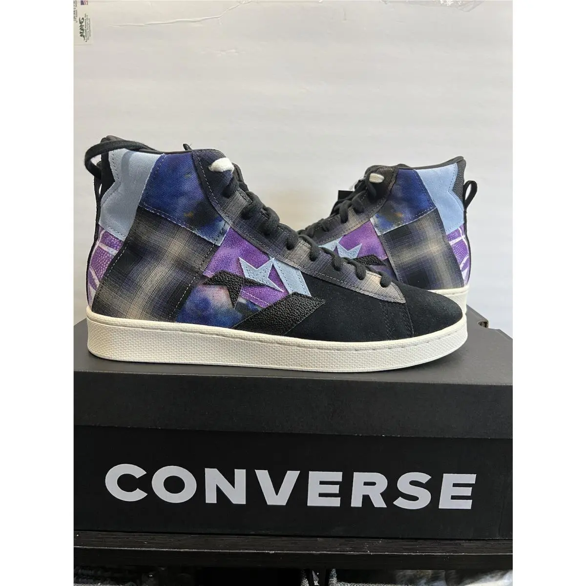 Converse Pro Leather Hi Chase The Drip x Koj Shoes Black A01572C Mens Size 12