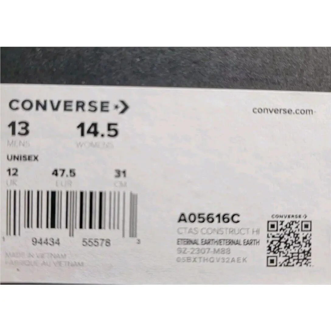 Converse shoes - Converse Chuck Taylor All Star Construct - A05616c - Eternal Earth 6