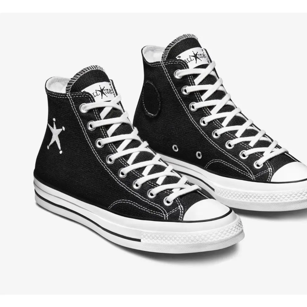 Converse shoes - Converse Stüssy Chuck 70 - Stüssy Chuck - A01765C - Black 3