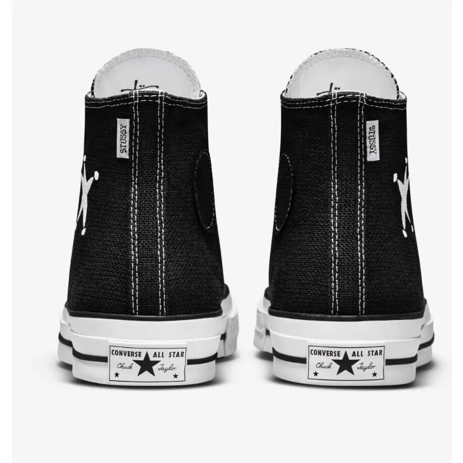 Converse shoes - Converse Stüssy Chuck 70 - Stüssy Chuck - A01765C - Black 5